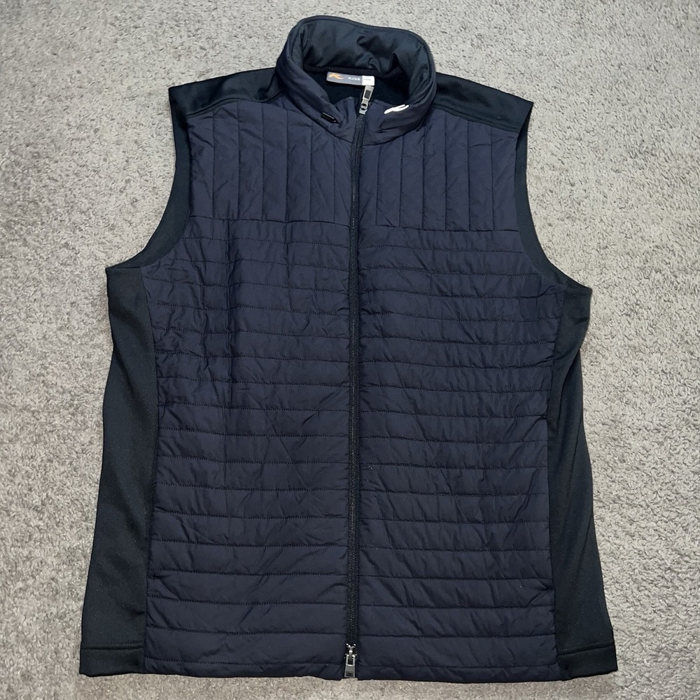 KJUS Release Golf Vest Men Size 54 XL Regular Fit Black MG40-HO2